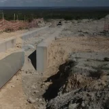 Bulkwater pipe construction site